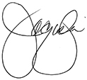 signature: Jackie