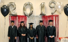 photo of DCC's Middle College fall 2019 graduates